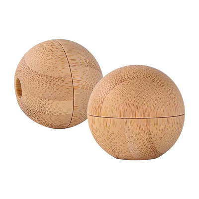5 gr 10 gr 15 g 1 oz 50 ml Creme facial de bambu vazio frasco cosmético/ rodada de manteiga