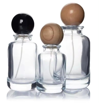 30ml 50ml 100ml Botão de spray cosmético Custom Colorido Luxury Perfume Embalagem