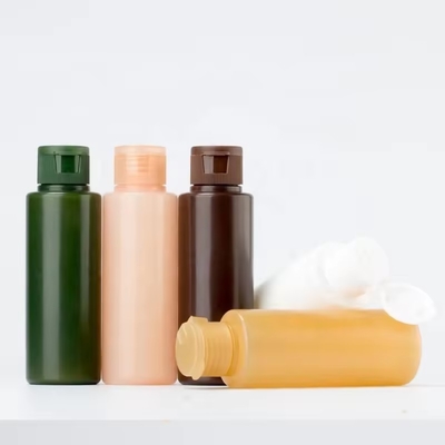 Gelas de chuveiro cosméticas garrafas de loção de plástico garrafas de viagem à prova de vazamento