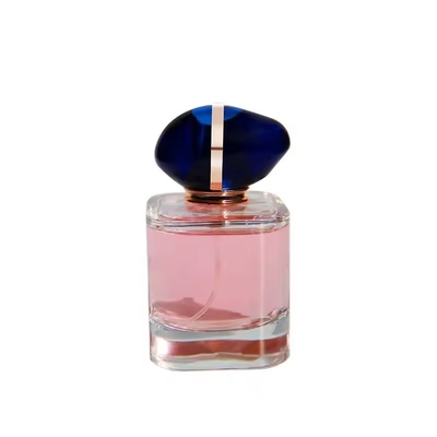 Gráfico Superior Quadrado Spray Bottle de Perfume Vazio para Mate com Embalagem