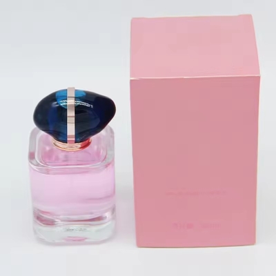 Gráfico Superior Quadrado Spray Bottle de Perfume Vazio para Mate com Embalagem