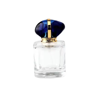 Gráfico Superior Quadrado Spray Bottle de Perfume Vazio para Mate com Embalagem