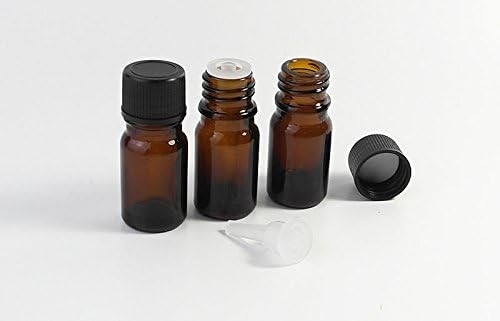Garrafas de vidro de óleos essenciais de 10 ml, 20 ml e 30 ml com tampa de parafuso