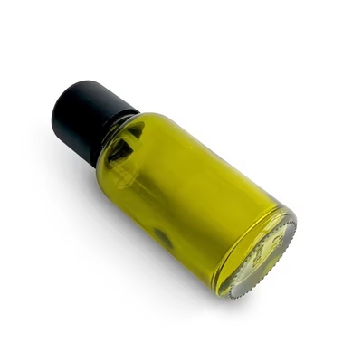 10 ml 15 ml 30 ml Redutor de Orifício Verde de Azeitona Óleo Essencial Garrafa de vidro com tampa