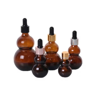 15 ml de frasco de gotas de vidro de âmbar de 30 ml frascos de óleo essencial para cabelo e óleo corporal
