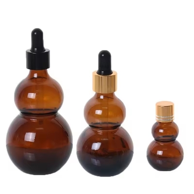 15 ml de frasco de gotas de vidro de âmbar de 30 ml frascos de óleo essencial para cabelo e óleo corporal
