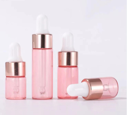 Fornecimento de fábrica 1ml 2ml 3ml 5ml Bottle de vidro de mistura de óleo essencial