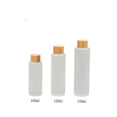 40/410 de cosmético de vidro de 120ml 41mm engarrafa 4 GV de vidro claros das garrafas do pulverizador da onça
