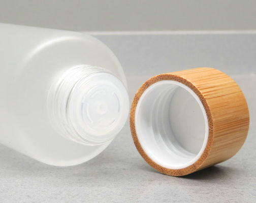 40/410 de cosmético de vidro de 120ml 41mm engarrafa 4 GV de vidro claros das garrafas do pulverizador da onça