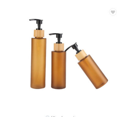 frascos cosméticos de 200ml 24mm Amber Glass Essential Oil Bottles 24/410 de 3.4oz