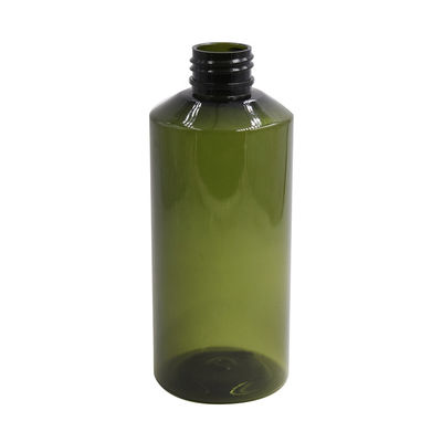 10ml verde-oliva 5,5&quot; orgânico garrafas vazias pequenas do pulverizador do frasco 20/410 cosmético de bambu da tampa