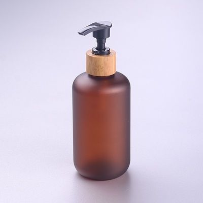 8oz geou o ODM de empacotamento cosmético dos frascos mal ventilados UV cosméticos ambarinos da proteção da garrafa do ANIMAL DE ESTIMAÇÃO 250ml