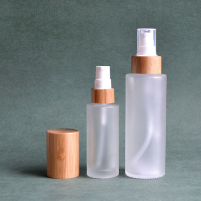 4oz 28/410 reciclou a garrafa 100ml plástica transparente de empacotamento cosmética