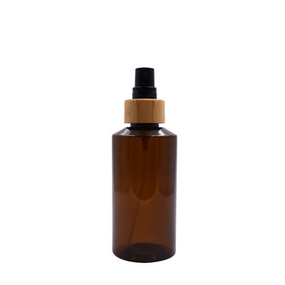 18/410 garrafas cosméticas plásticas de 200ml de 18mm com proteção UV PETG das tampas