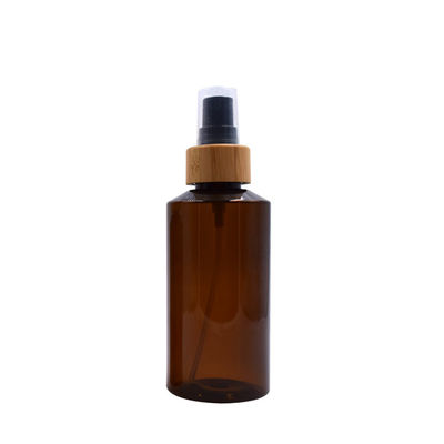 18/410 garrafas cosméticas plásticas de 200ml de 18mm com proteção UV PETG das tampas