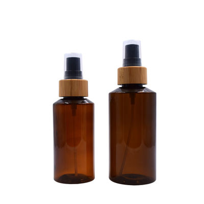 18/410 garrafas cosméticas plásticas de 200ml de 18mm com proteção UV PETG das tampas