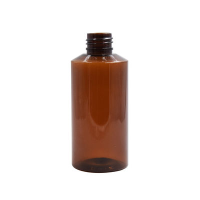 18/410 garrafas cosméticas plásticas de 200ml de 18mm com proteção UV PETG das tampas