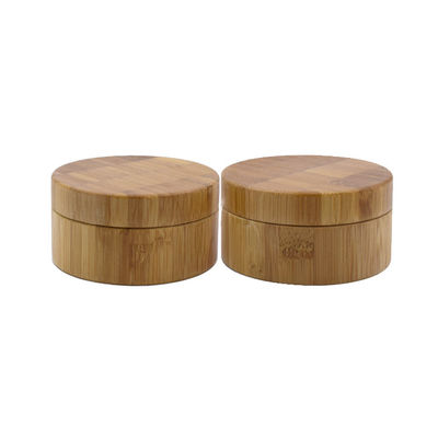 dos frascos mal ventilados vazios dos recipientes 2.9in do creme de cara de 1oz 30ml 20g empacotamento cosmético