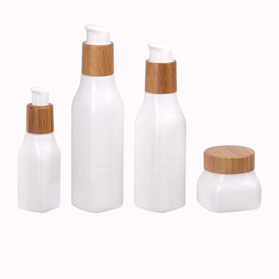 250g o cosmético vazio da OPALA 100ml range a garrafa do soro do quadrado 40ml de 46mm