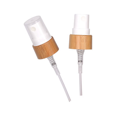 24 mm 24/410 Cabeça de bomba cosmética Pescoço de bambu 500 ml Tratamento de garrafa de bomba