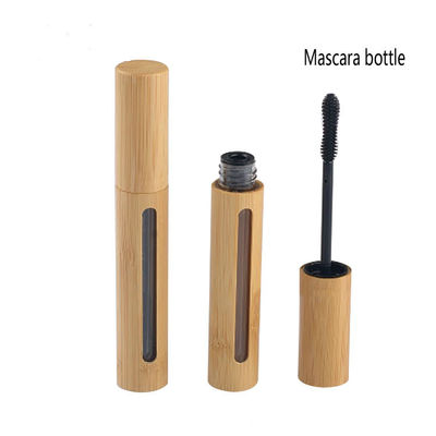 Os tubos do rímel de 6 gramas 7ml aumentam o cosmético de bambu que empacota 129.5mm