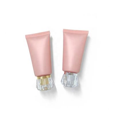 Cosméticos plásticos de alumínio dos tubos do aperto de 60MM que empacotam 400ml 400g
