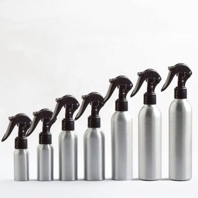 28/400 de alumínio 300ml cosmético engarrafa a garrafa do pulverizador da bomba do disparador 4oz
