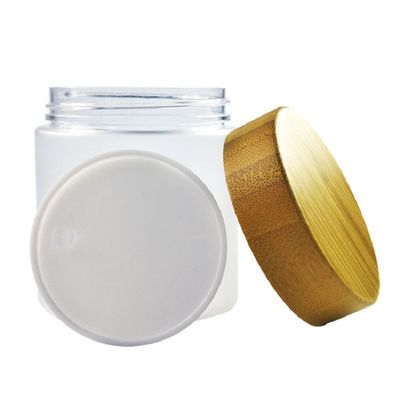 O ANIMAL DE ESTIMAÇÃO vazio do recipiente do creme de 150g 250gs geou o frasco plástico cosmético dos cuidados com a pele