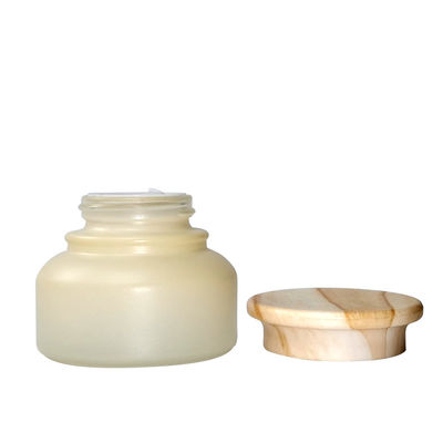 o cosmético 50g vazio engarrafa os recipientes do creme de cara do GV que gravam o OEM