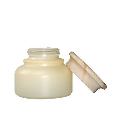 o cosmético 50g vazio engarrafa os recipientes do creme de cara do GV que gravam o OEM