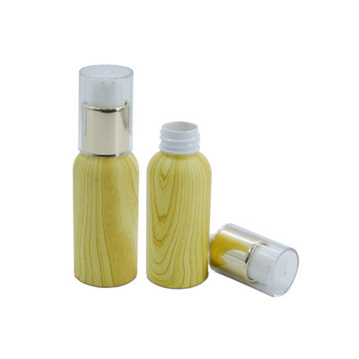 recipientes 200ml cosméticos de bambu 18/400 de frasco mal ventilado 18mm do creme da bomba
