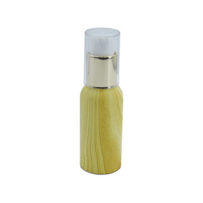 recipientes 200ml cosméticos de bambu 18/400 de frasco mal ventilado 18mm do creme da bomba