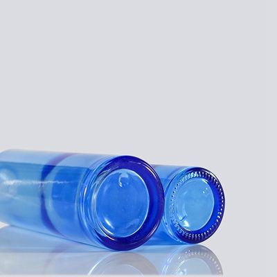 o óleo 110ml essencial azul engarrafa frascos de vidro 37/415 de 37mm cosméticos com tampas