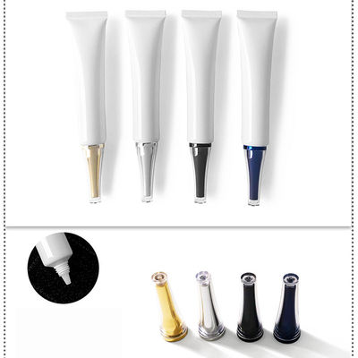 Do cosmético recarregável da loção do aperto tampa macia 30g 30ml do PE do tubo 10.5cm