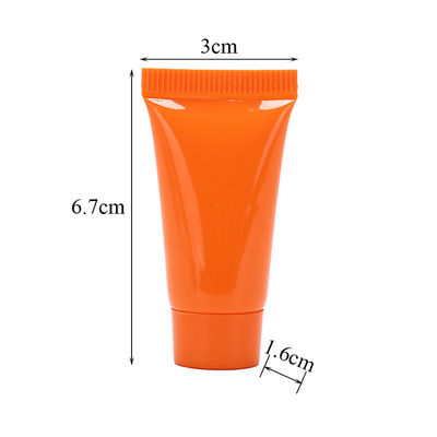 10g do tubo de alumínio macio cosmético do champô do tubo de 1,17 polegadas PE de empacotamento cosmético 10ml