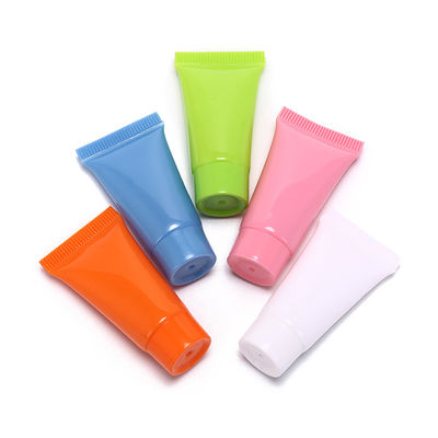 10g do tubo de alumínio macio cosmético do champô do tubo de 1,17 polegadas PE de empacotamento cosmético 10ml