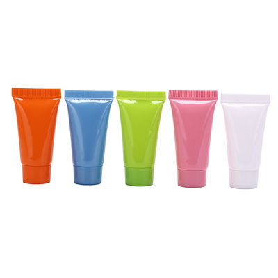 10g do tubo de alumínio macio cosmético do champô do tubo de 1,17 polegadas PE de empacotamento cosmético 10ml
