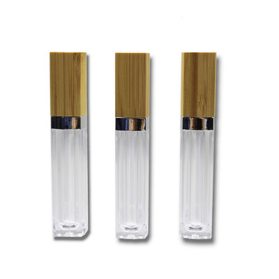 recipientes de bambu do bálsamo de bordo do recipiente do tubo do batom de 6ml 20mm 19 gramas