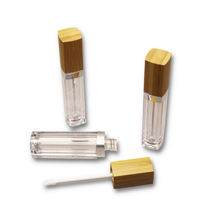 recipientes de bambu do bálsamo de bordo do recipiente do tubo do batom de 6ml 20mm 19 gramas
