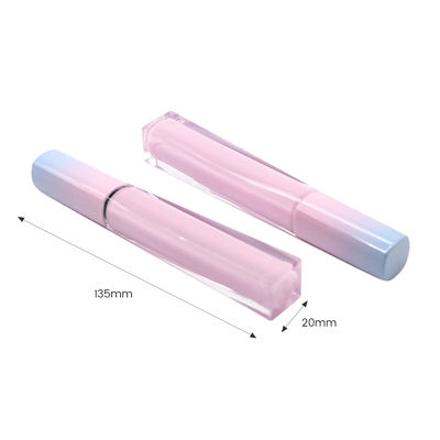 os tubos do rímel de 10ml 7g aumentam tubo cor-de-rosa brilhante do rímel do alumínio 20mm