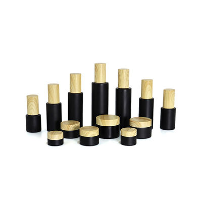 cosmético de vidro do frasco de 20g 50ml 37mm que empacota a garrafa de vidro geada do pulverizador de 4 onças