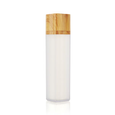 GV plástico 30mm transparentes da garrafa 100ml 3.4oz do distribuidor da bomba do quadrado 30/400
