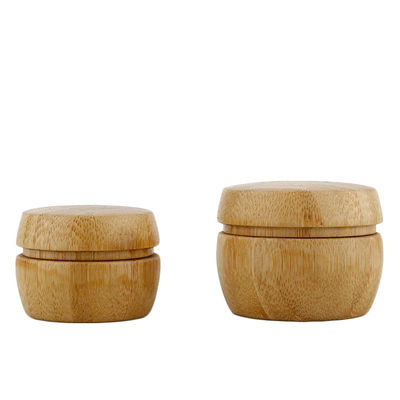 2 onças 2,95 frasco mal ventilado cosmético do creme da bomba do frasco 30ML da tampa de bambu da polegada