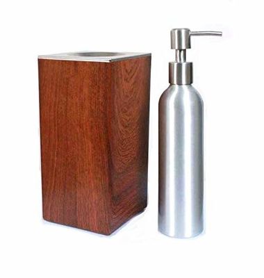 Os 24 410 8,5 FL OZ recarregável do alumínio cosmético engarrafam 300ml 24mm