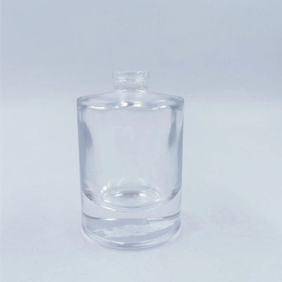 Empacotamento cosmético de vidro claro da garrafa de perfume 100ml
