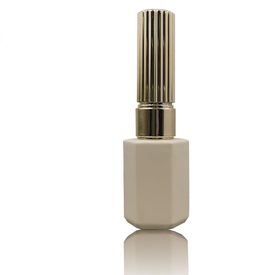 Garrafa Matte Ivory Clear Empty do verniz para as unhas do quadrado 12ml