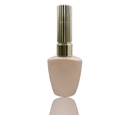 Garrafa Matte Ivory Clear Empty do verniz para as unhas do quadrado 12ml