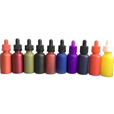 Garrafas de óleo 10ml essencial imprimindo coloridas 5ml 20ml 30ml