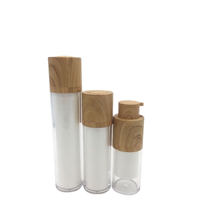 o champô 30ml recarregável decorativo engarrafa 24mm garrafa mal ventilada da bomba de 4 onças